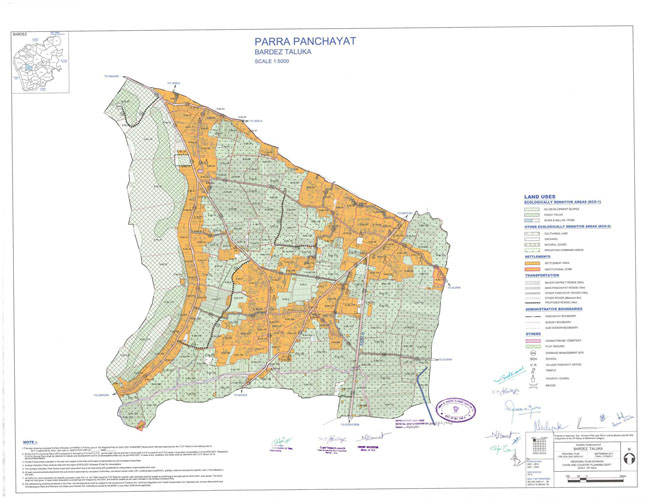 parra bardez regional development plan map