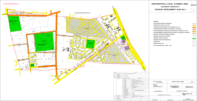 tiruchirappalli golden rock development plan 2 map4