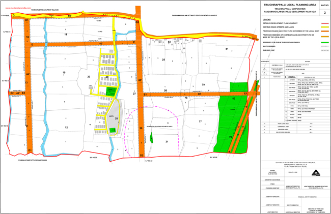 tiruchirappalli pandamangalam development plan 1 map3