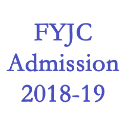 FYJC Admission 2018-19