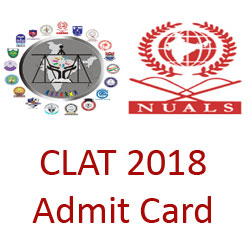 clat hall ticket 2018
