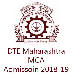 DTE Maharashtra MCA Admission 2018