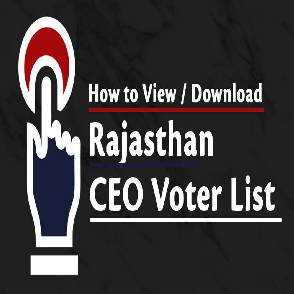 CEO Rajasthan Voter List