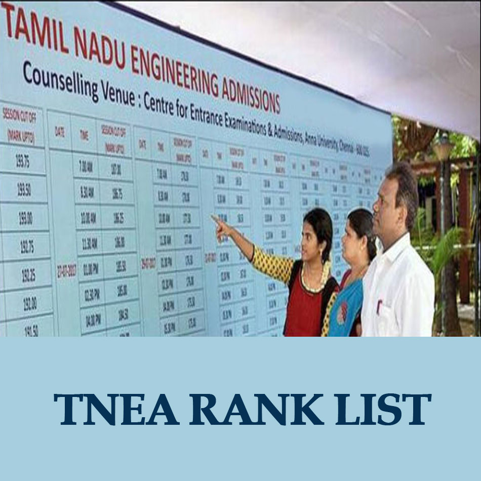 TNEA  Rank List