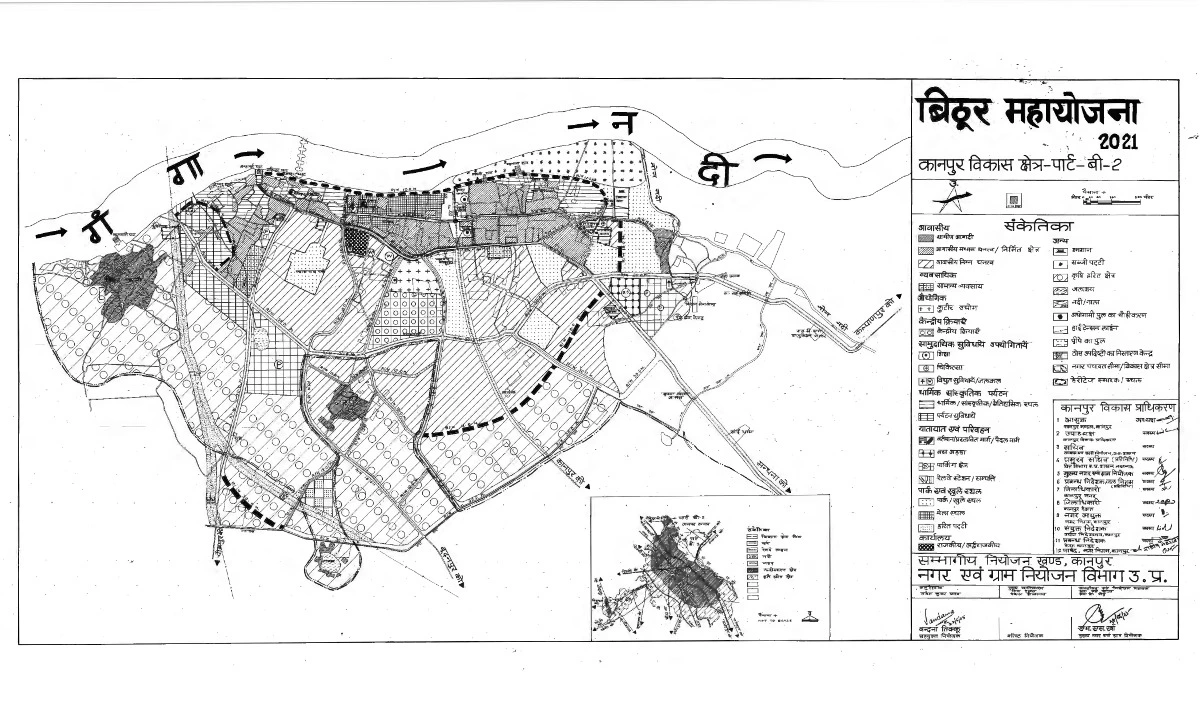 Bithoor Master Plan 2021 PDF Map