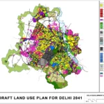 Dehli Master Plan 2041 PDF Map - Draft Land Use Plan for Delhi