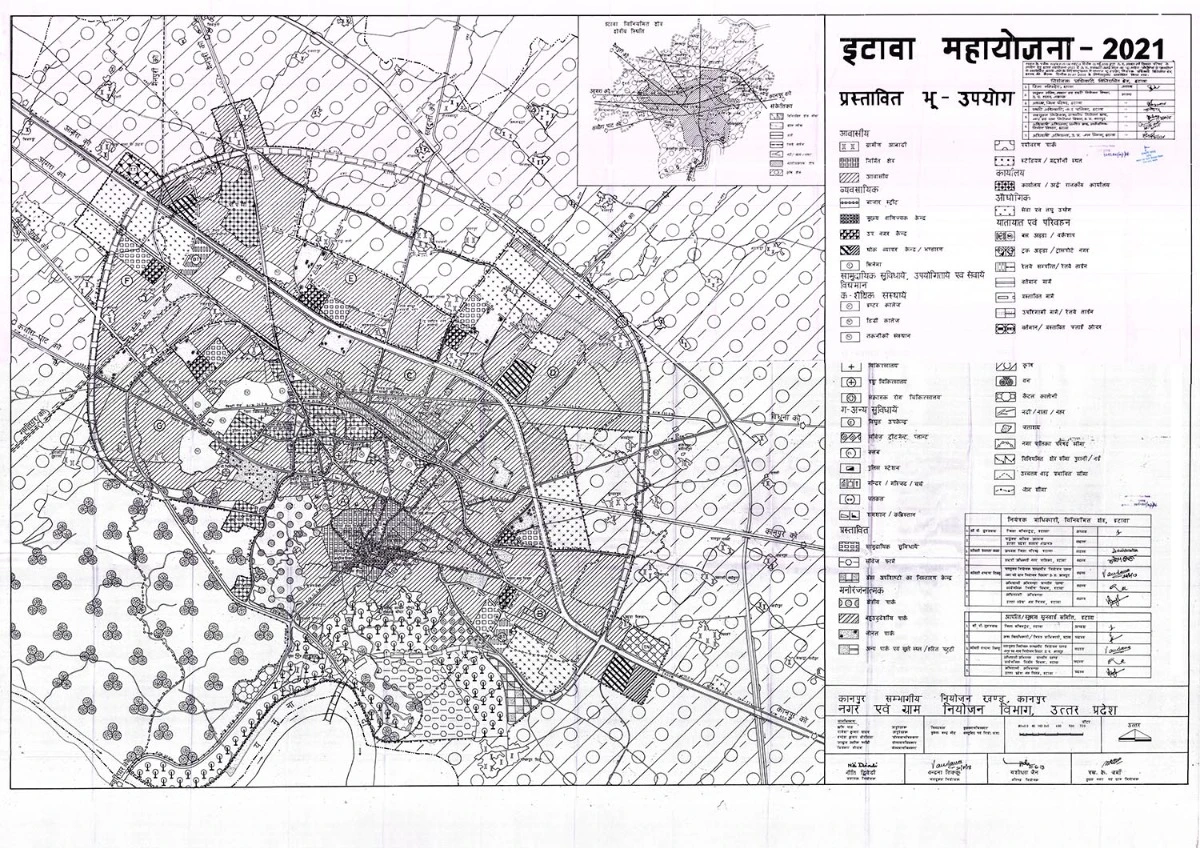 Etawah Master Plan 2021 PDF Map