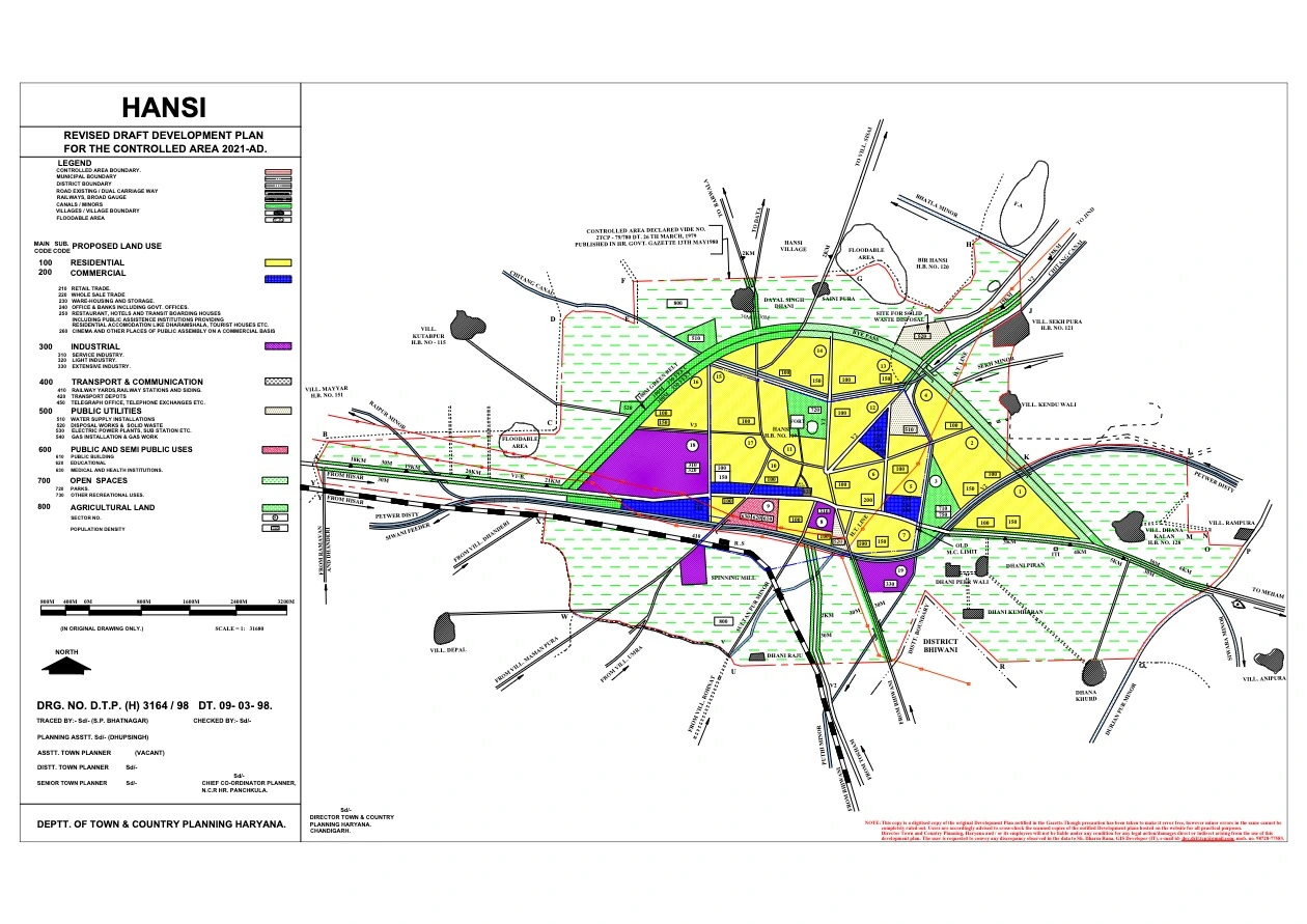 Revised Draft Master Development Plan 2021 PDF Map