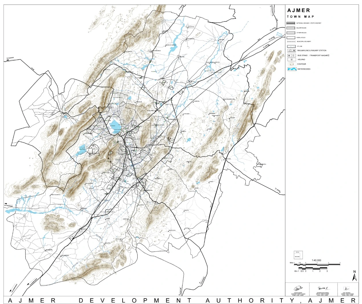 Ajmer Master Plan 2033 PDF Map