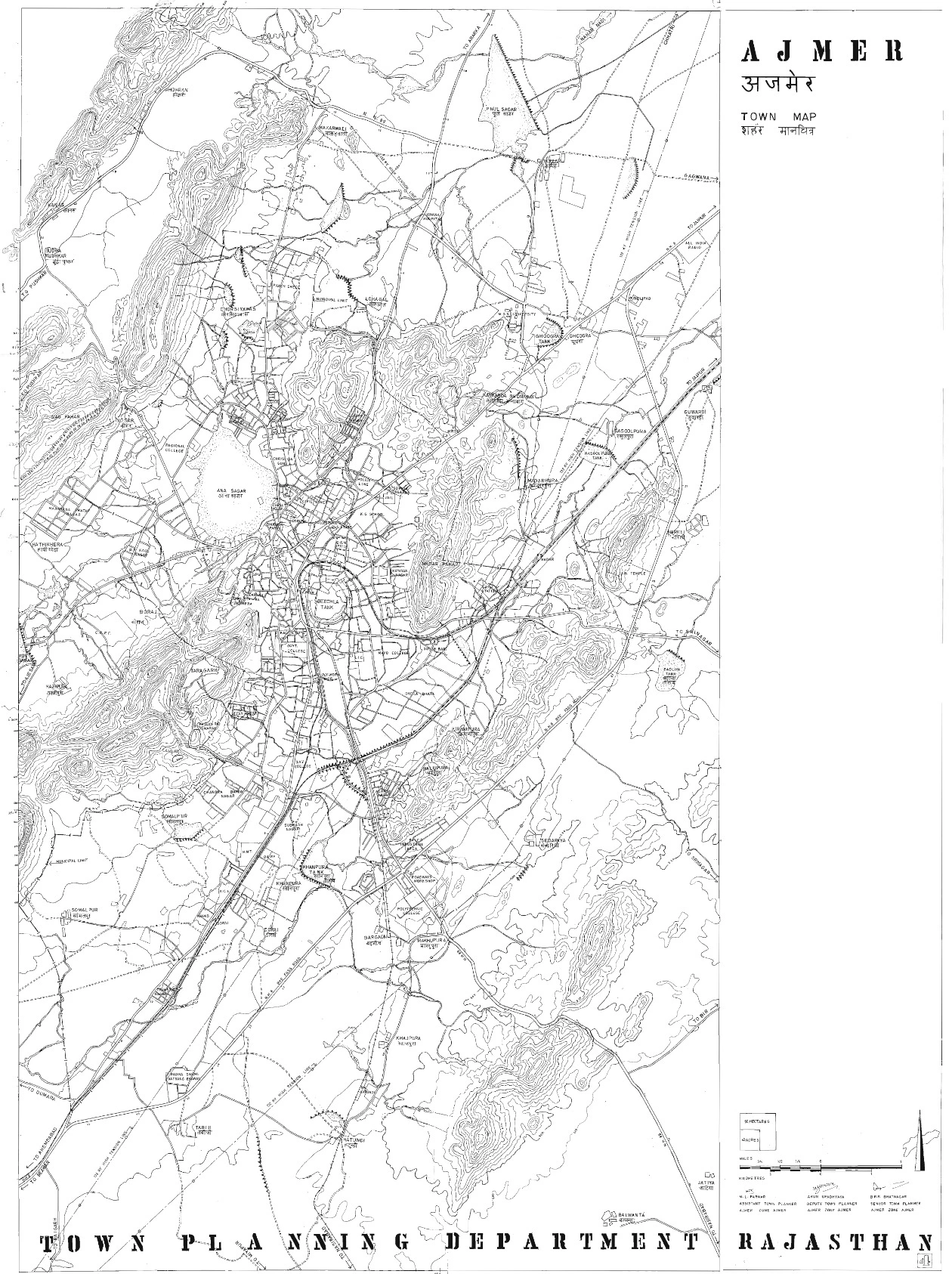 Ajmer Master Plan 2023 Land Use Plan Map PDF