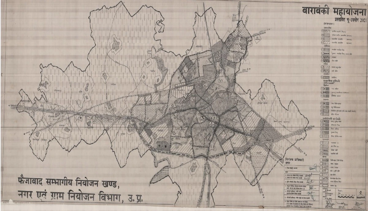 Barabanki Master Plan PDF Map