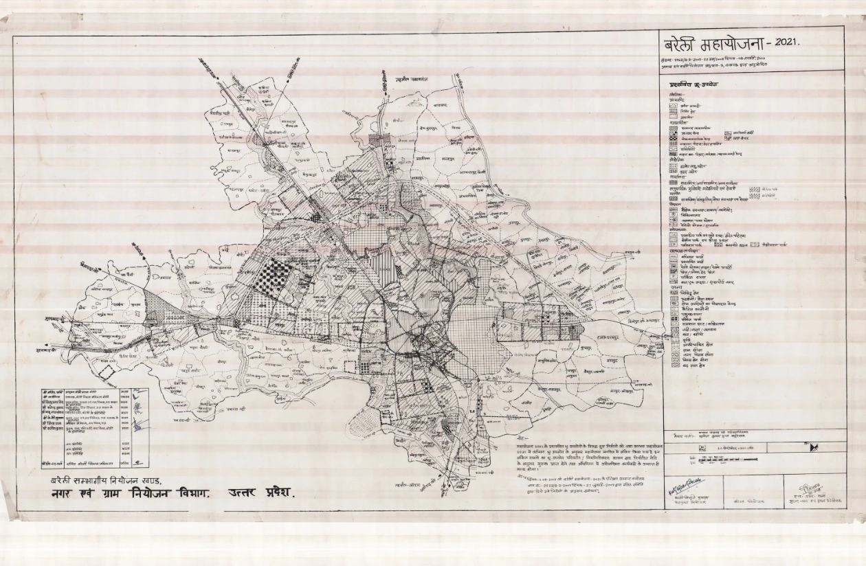 Bareilly Master Plan PDF Map 2021