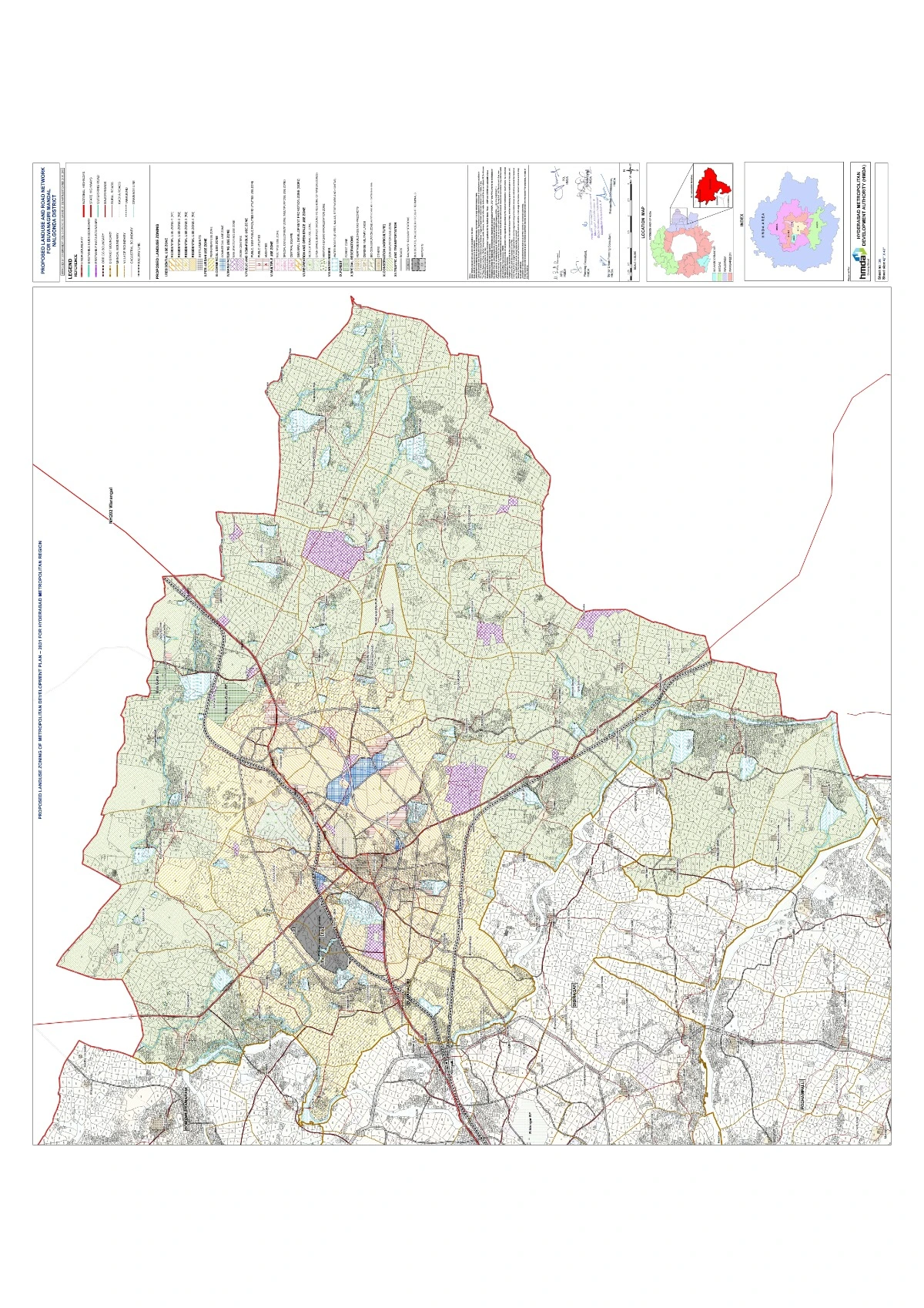 Buvanagiri Master Plan 2031 PDF Map