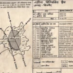 Nagina (Bijnor) Master Plan Regulated Area Map PDF