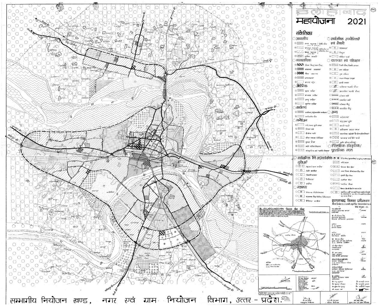 Prayagraj Master Plan PDF Map 2021