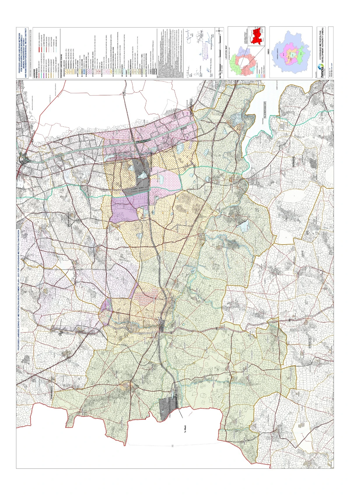 Ramchandrapuram Master Plan 2031 PDF Map