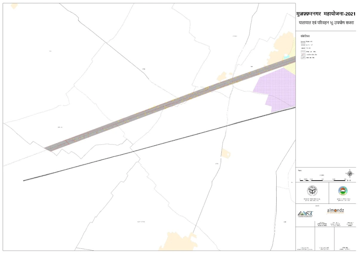 Muzaffarnagar Master Plan Road Map PDF 2021