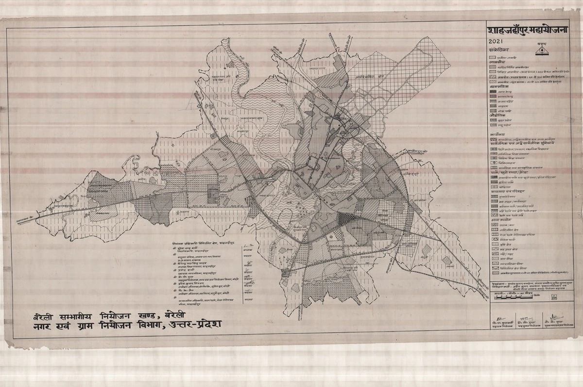 Shahjahanpur Master Regulated Area Map PDF 2021
