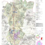 Tupran Master Plan 2031 - Proposed Land Use & Road Network Map PDF Medak