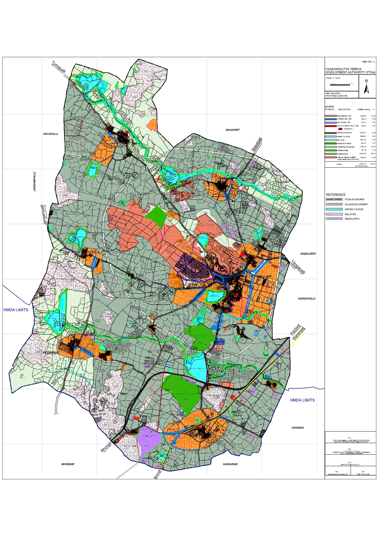 YTDA Master Plan PDF Map