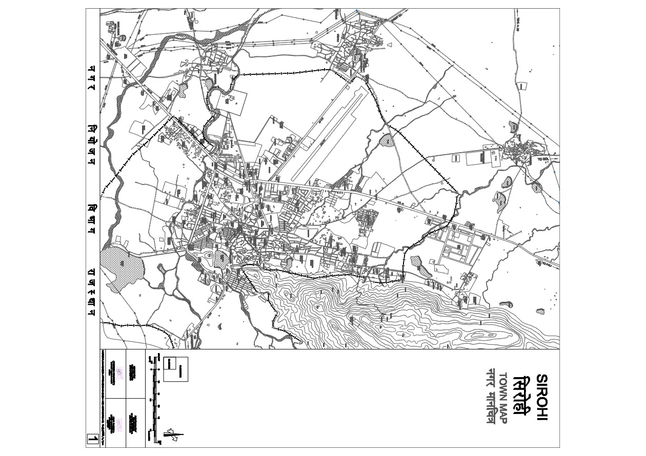 Sirohi Master Plan 2031 PDF Map