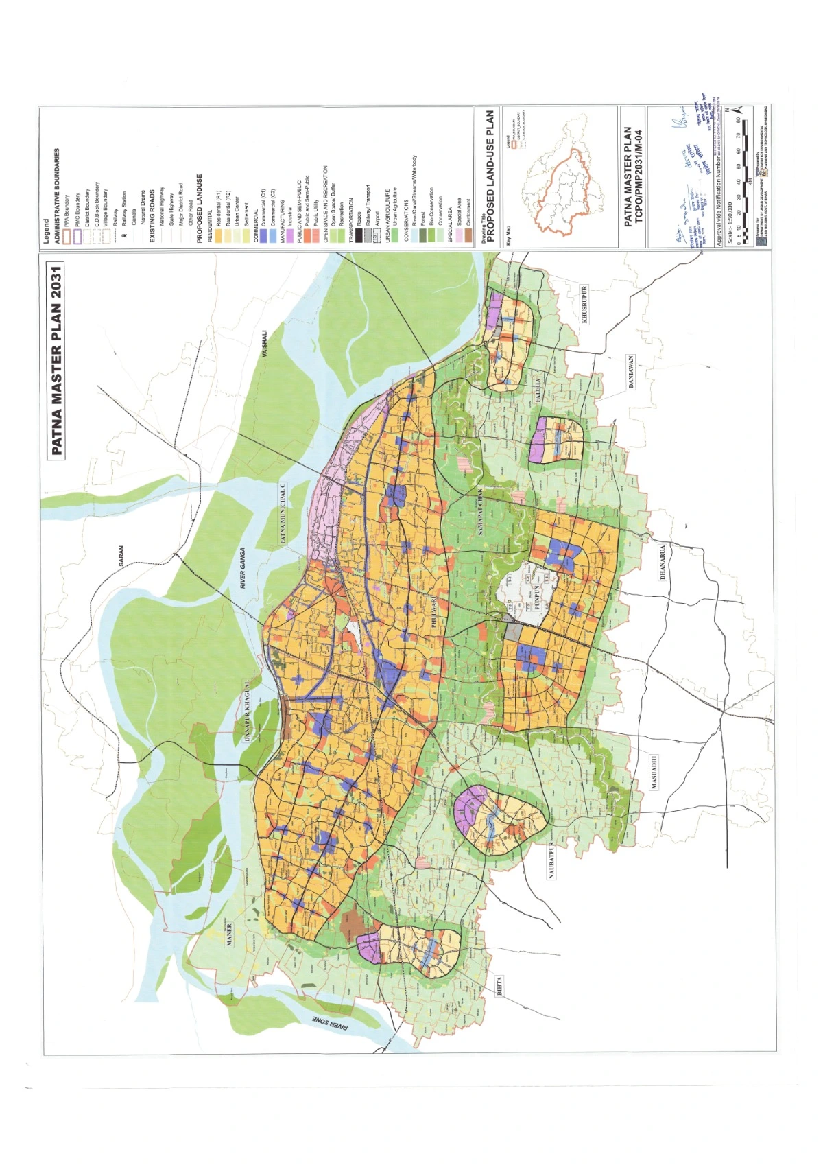 Patna Master Plan 2031 Revised PDF Map